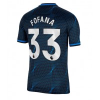 Chelsea Wesley Fofana #33 Vonkajší futbalový dres 2023-24 Krátky Rukáv